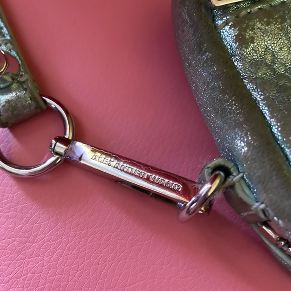 Alexander wang metallic turquoise wristlet wallet - Picture 4 of 7